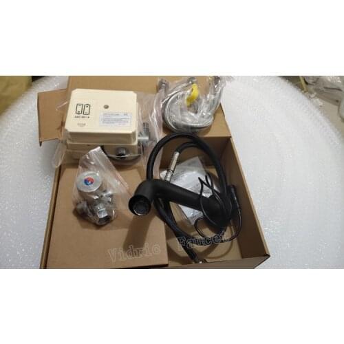 Oil Rubbed Bronze Wall Mounted Stainless Steel Automatic Sensor Faucet Black , Bathroom Wash Basin Touchless infrared Faucet