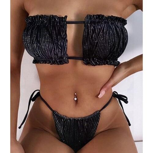 Bikini Micro Swimwear Women 2 Piece Swimsuits Sexy Bathing Suit Biquini Swimming Suit for Women Maillot De Bain Femme Swim Suit