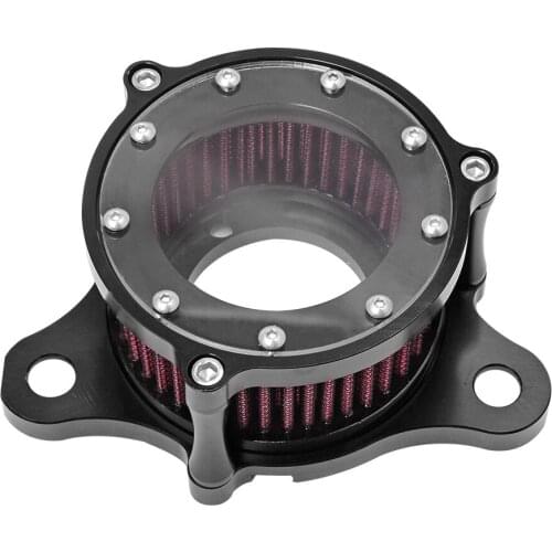 Motorcycle Modified Chrome CNC aluminum vintage air intake filter cleaner for Harley Sportster XL 883/1200 2004-2016