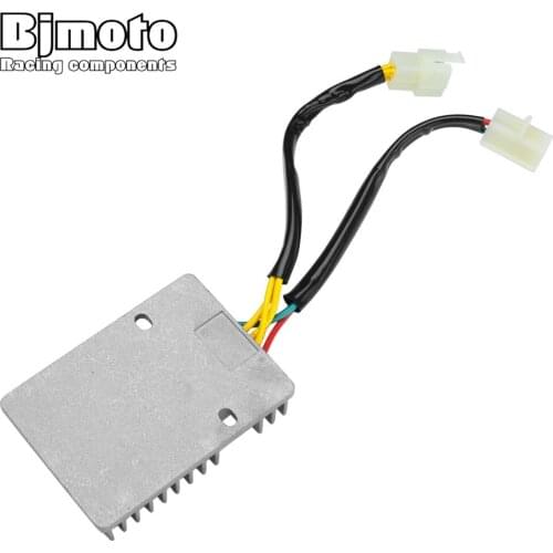 BJMOTO Motorcycle Voltage Regulator Rectifier For KYMCO Xciting 250/300/500 2005-2014 Downtown/People 125/200/300 Quannon150