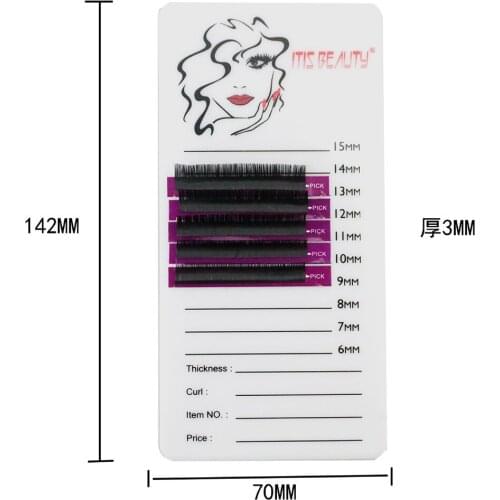 Acrylic Eyelash Pad Individual Eyelash Extension Pallet Volume Eyelashes Holder Stand Traning Makeup Tool School Beauty Salon