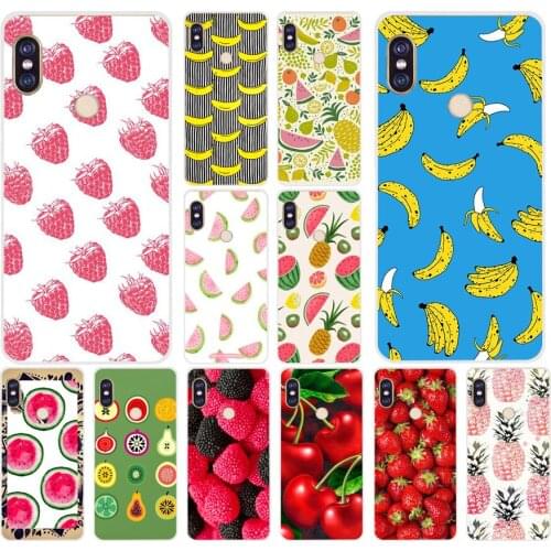 112H Green cherry fruit of food cherry Soft Silicone Tpu Cover phone Case for xiaomi redmi 6 pro 5 plus note 6 pro 4 4x mi 8