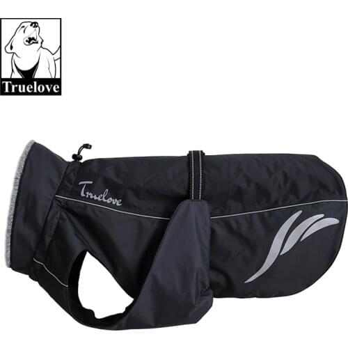 Truelove pet dog clothe Reflective material and Polyester keep warm suitable for most dog Cold resistance cloth TLG2371