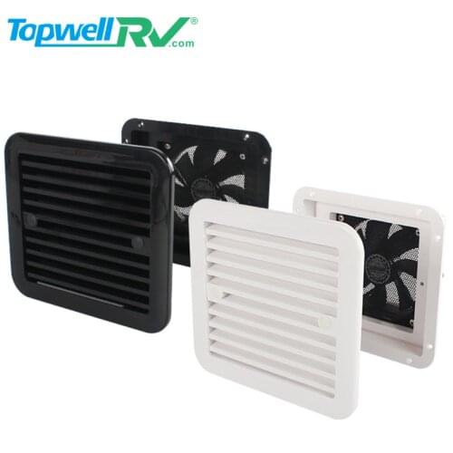 TopwellRV 12V Silent RV Camper Exhaust Fan With Dust Insect Net