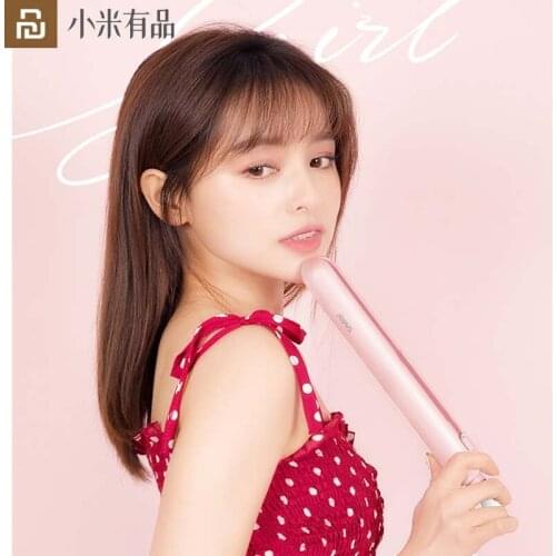 Youpin Negative Ion Curl Hair Straightener Fast Heating PTC Hair Straightener 3D Tube Splint Five-speed Temperature Control