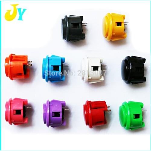 50 pcs OEM Copy SANWA OBSF-30 Push Button Arcade Button Switch 10 Color Available