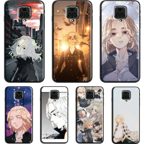 Tokyo Revengers Manjiro Sano For Xiaomi Redmi 9 9A 9C 9T K40 Funda For Redmi Note 10 Pro 8T 9S Note 9 8 7 Pro Soft Case