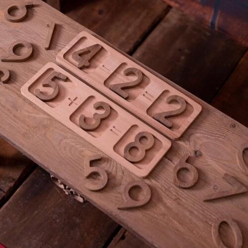 Wooden Math Board Birthday Gift For kids, Homeschool Math Games, Pre School Toys, Educational Toys For Kids