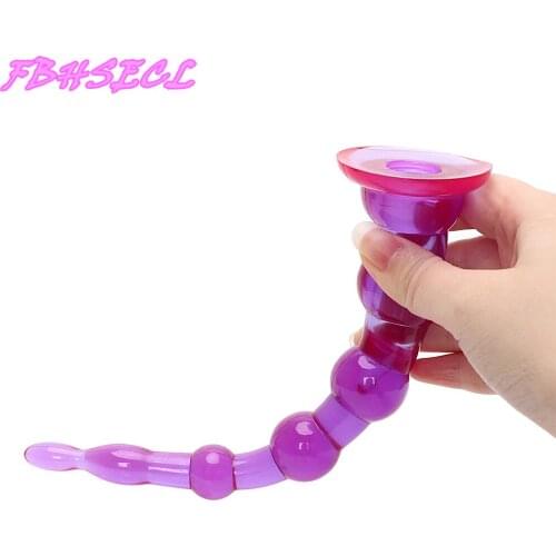 FBHSECL Anal Beads Butt Plug for Beginner Anal Sex Toys for Men Women Prostate Stimulation G-spot Massager Adult Products
