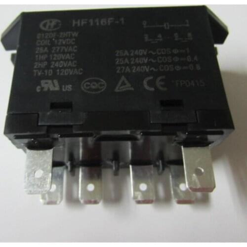 HF116F-1/012DF-2H 25A 277VAC 12VDC relays