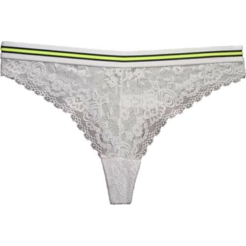 LOOK FOR YOUR WONDERFUL NIGHTS WITH ITS STUNNINGELEGANT UNDERWEAR Nieve String GREEN STRIPED FREE SHIPPING