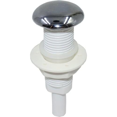 Massage Bathtub Spa Air Bubble 8mm Pipe Interfac Jet With Chrome Plating Air Blower Nozzle 60-05 Air Jet