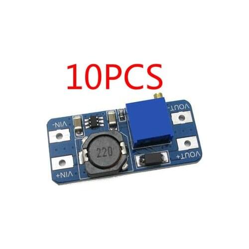 10PCS MT3608 2A Max DC-DC Step Up Power Module Booster Power Module