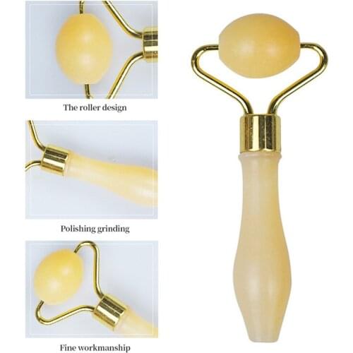 Jade Roller Nature Stone Facial Massage Lift Hands Eye Body Relaxation Slimming BeautyAnti-wrinkle Treatment Health Care Tool