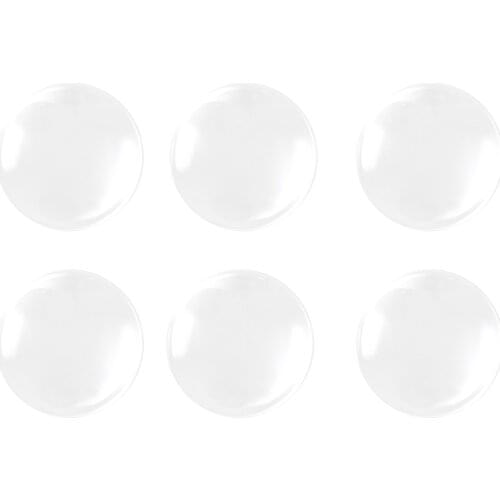 Transparent Silencer Doormat Round Rubber Wall Protector Self Adhesive Door Handle Bumper Door Knob Wall Shield Stickers