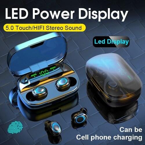 S11 TWS Bluetooth Earphones HD Stereo Wireless Earbuds Noise Cancelling Gaming Headset Wireless Bluetooth Earphone Earbuds