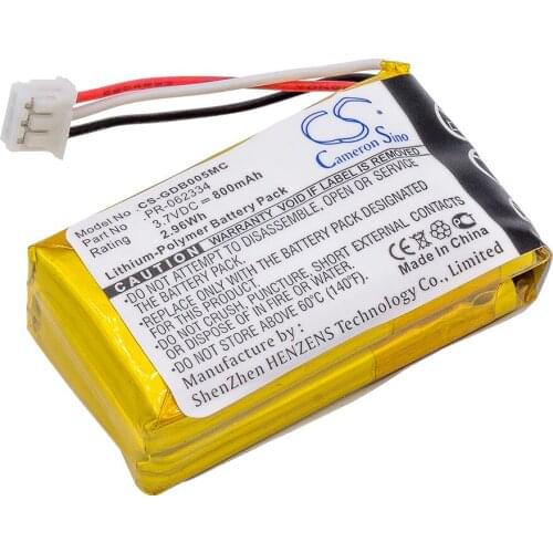 Cameron Sino 800mah battery for GOPRO CHDHA-301 Hero + Hero HWBL1 Hero Plus PR-062334 batteries