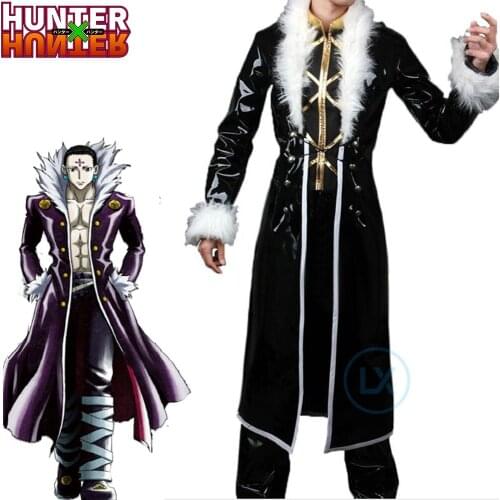 Anime Hunter X Hunter Cosplay Chrollo Lucilfer Kulolo lushilufelu Cosplay Costume Halloween Costumes For Women Men