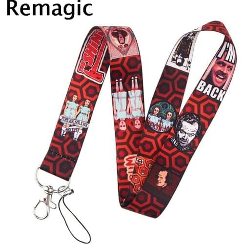 Horrible movie The Shining Lanyard for Keys Phone Cool Neck Strap Lanyard for Camera Whistle ID Badge Cute webbings ribbons