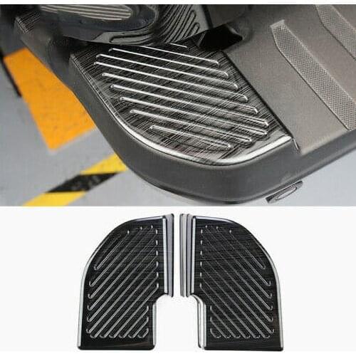 Rear Bumper Side Sill Scuff Plates Protective Cover for Ford F150 2017-2020 Raptor 2019 2018 Gen 2