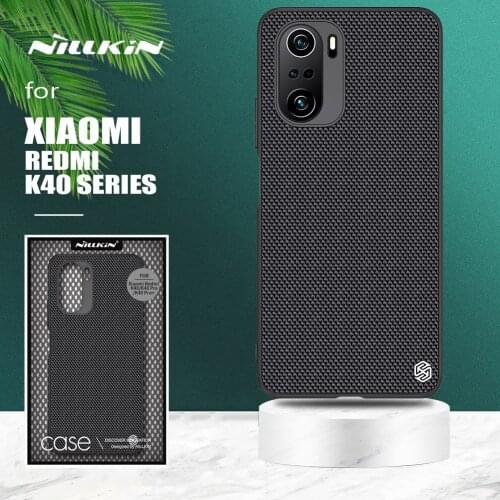 For Xiaomi Redmi K40 Pro Case Nillkin 3D Textured Nylon Ultra thin Hard Back Cover Phone Case for Xiaomi Redmi K40 Pro Plus Case