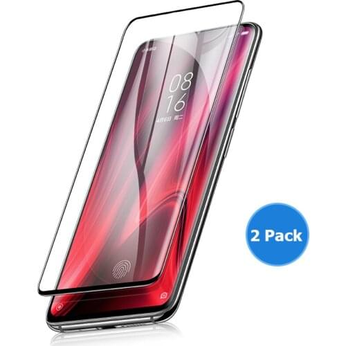 For Xiaomi Mi 9T Pro Tempered Glass Full Cover Screen Protector For Xiaomi Xiomi Mi 9T Armor Film (2 Pack)