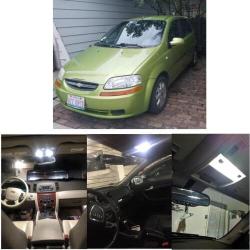 Interior Led lights For 2005 Chevrolet Aveo Aveo5 Colorado Epica Equinox Uplander Dome Light Map Light Courtesy Door Light