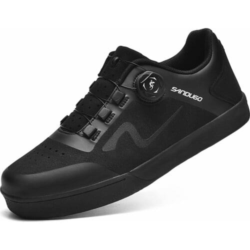 Mountain Bike MTB Enduro DH SPD Shoes Convertible for Flat Pedals