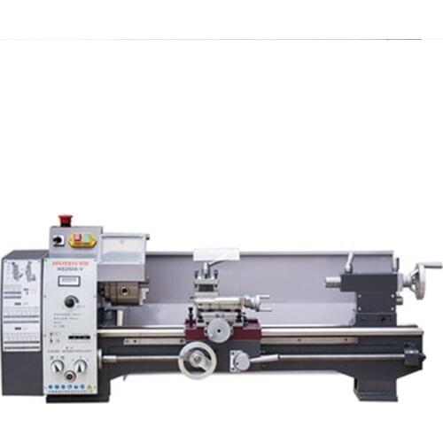 HS250S-V Mini Lathe Small Household Multi-function Metal Lathe Machining Center Stainless Steel Machine Tool