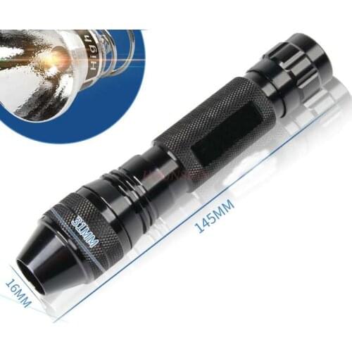 Instrument experimental Jade flashlight xenon lamp poly full-spectrum warm yellow light jade jade jade jade ware play porcelain