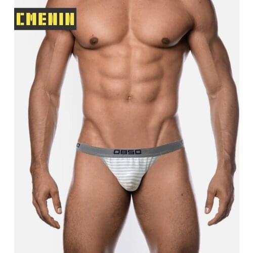 CMENIN Cotton Underpants Gay Men Sexy Mans Underwear Thong Men Jockstrap Comfortable Mens Thongs And G strings Sexi BS3118