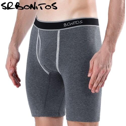 Long Boxer Shorts Men Underwear For Men Panties Men Underpants Cotton Boxershorts Mens Jockstrap Male Calecon Sexy Slip Gay