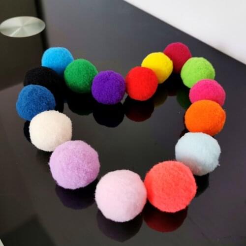 2021 New Cute Funny Cat Toys Stretch Plush Ball Soft Colorful Cat Toy Ball Interactive Cat Toys Kitten Toys Chew Toy