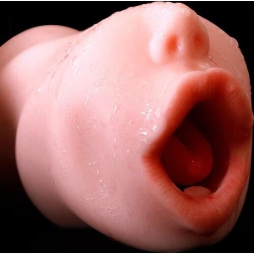 Oral Masturbator For Man Deep Throat Blowjob Mouth Real Pussy Pocket Pussy Male Masturbation Cup Erotic Sex Toys For Men Penis