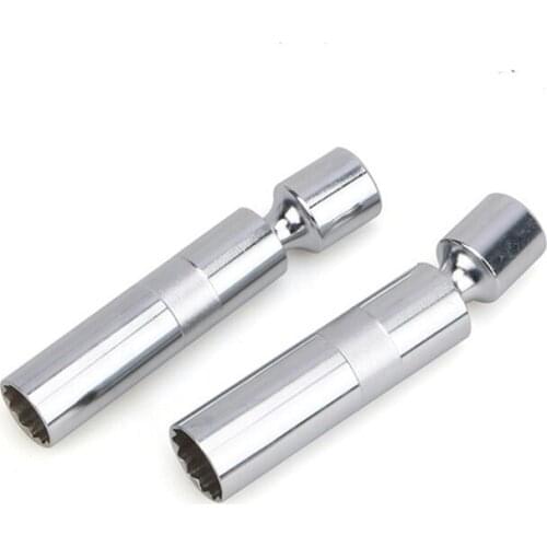 3/8" 14/16mm Spark Plug Special Sockets 12-tooth Flexible 3/8 Socket Tool Universal Magnetic Wrench Head Auto Repair Tools