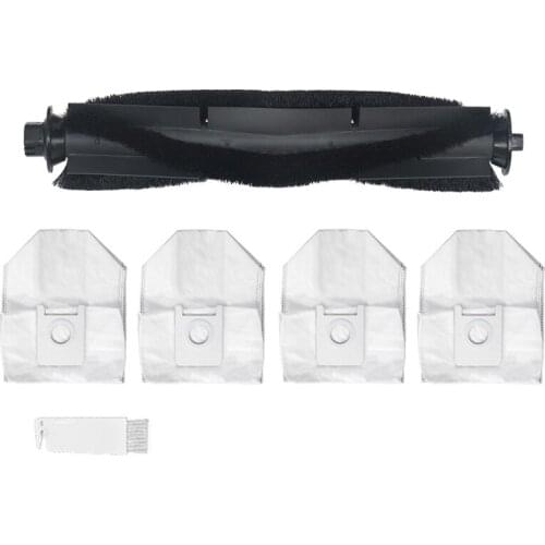 Main Brush Roll Brush Dust Bag for ROIDMI EVE Plus Vacuum Cleaner Parts Dust Bag Cleaner Sweeper Accessories