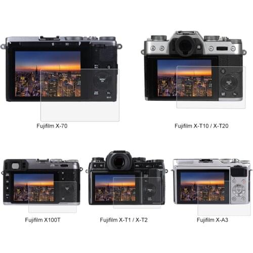 Tempered Glass Screen Protector for Fujifilm X-70 X-T10/T20 X100T X-T1/T2 X-A3 LCD Screen Guard Film Protector Tempered Glass