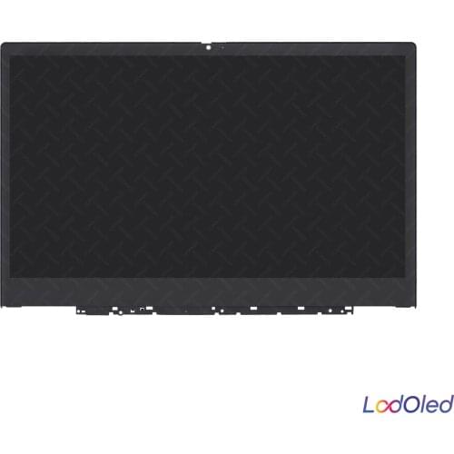 13.3'' FHD LCD Screen Display Touch Digitizer Glass Assembly + Bezel Frame for Lenovo Ideapad Flex 5 CB-13IML05 5D10S39657