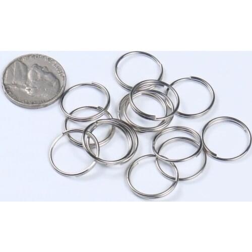 100PC/Llot 11MM Silver Plated Steel round Rings Chandelier Crystal Golden Connector Pendant Ring Bead Curtain Accessories