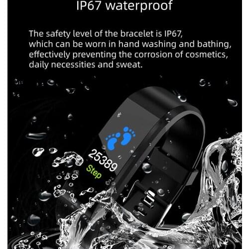 2020 Men Women Smart Watch Bluetooth Sport Watches Health Smart Wristband Heart Rate IOS Android Watch