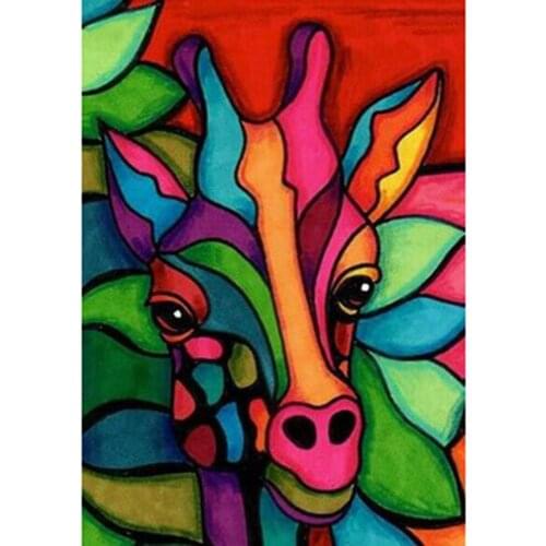 5D DIY diamond painting color cattle Full square/round Embroidery Pattern 3D Cross stitch kits mosaic wall stickers RS140