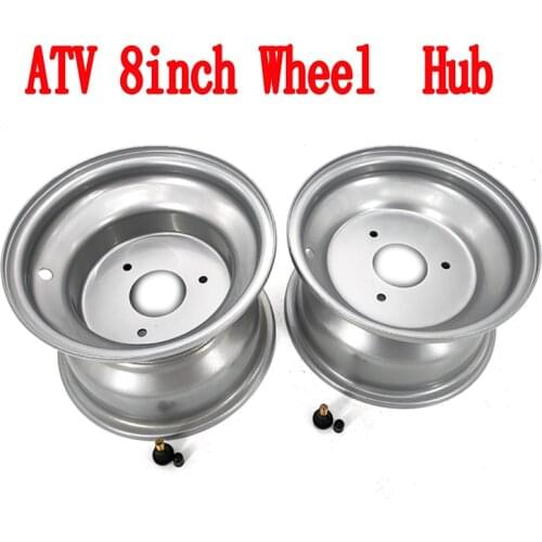 8 Inch 4 / 3 Hole Wheel Hub Atv Accessories 19x7-8 Tire 18x9.50-8 Inch Tire For Beach Wheel Motorcycle 125cc 110cc 150cc Parts