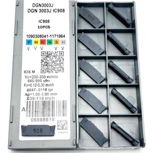 DGN2002C 2002J DGN3003C 3003J IC908 2mm 3mm cutting and grooving tool CNC lathe tool cutting tool DGN Turning Inserts