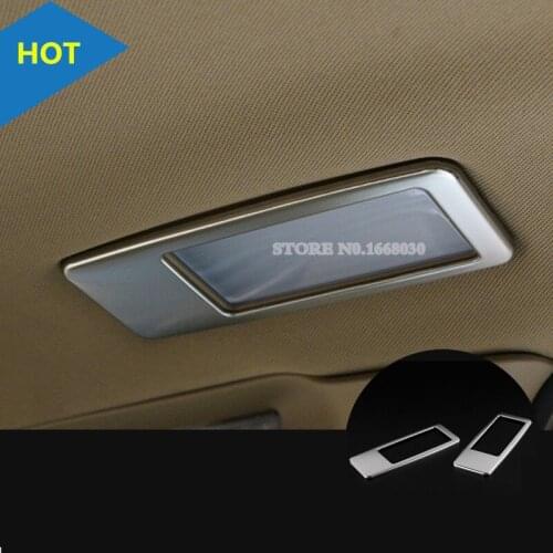 For BMW X1 E84 Inner Roof Rear Reading Light Lamp Cover Trim 2010-2015 2pcs Car Accessories Interior Car Decor Car Trim
