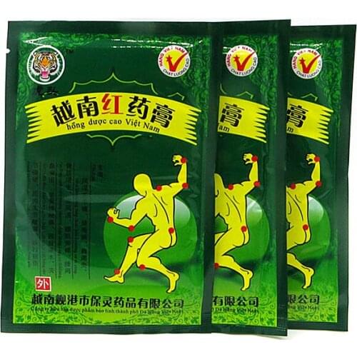 40pcs Vietnam White Tiger Balm Patch Plaster Assist treatment for cervical spine arthritis lumbar muscle strain knee joint ache