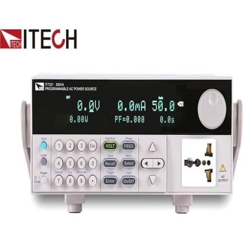 ITECH IT7321(300V/3A/300VA) Programmable AC Power Supply Frequency 45HZ-500HZ