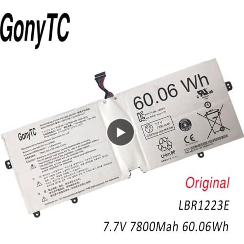 LBR1223E 7.7V 60WH For LG 2ICP5/45/114-2 Original Laptop Battery For Gram 14Z970 15Z970 15Z975 14Z970-GA55J 15Z970-GA55