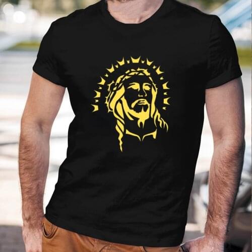 I'm In Love with Jesus T-Shirt Men Vintage Tops Hot Sale Christian Tops Faith Short Sleeve Male Tee 2021 New Arrival Streetwear