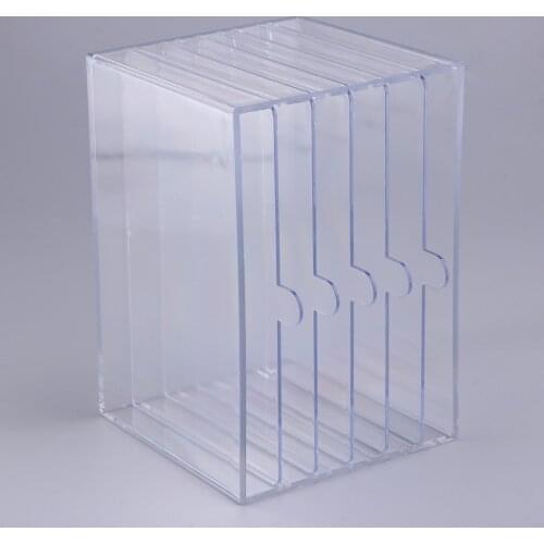 Professional Acrylic Storage Box False Nail Tips Practice Display Stand Holder Manicure Tools