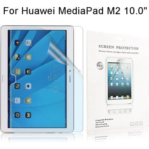 Anti-shatter screen protector film For Huawei MediaPad M2 10.0" TAB Explosion-proof Nano soft protective film Not Tempered Glass